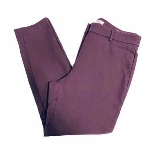LOFT The Sutton Curvy Skinny Sz 10 Curvy Women's Pants b25